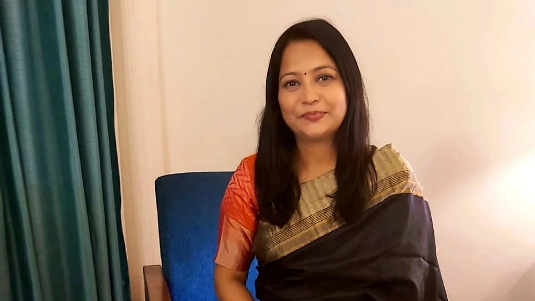 Fulbright fellow and government teacher Alpa Nigam (photo: @alpa_nigam/X)