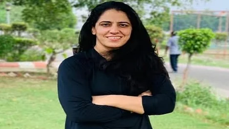 Anita Sheoran, a former women's champion, is contesting the WFI presidency against Sanjay Kumar Singh, associated with ex-president Brij Bhushan Singh (photo: National Herald archives)