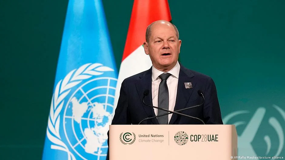 COP28: German Chancellor Olaf Scholz (Photo: DW)