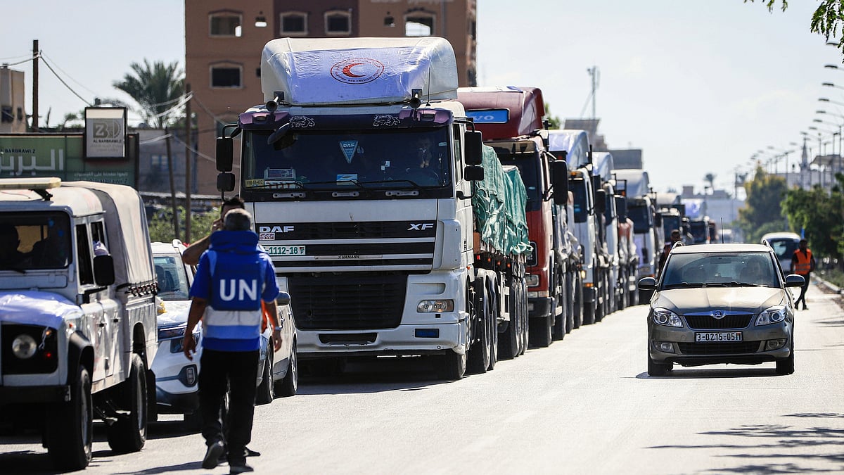 Israel-Hamas conflict: Over 2,700 truckloads of humanitarian aid enter Gaza says Egypt