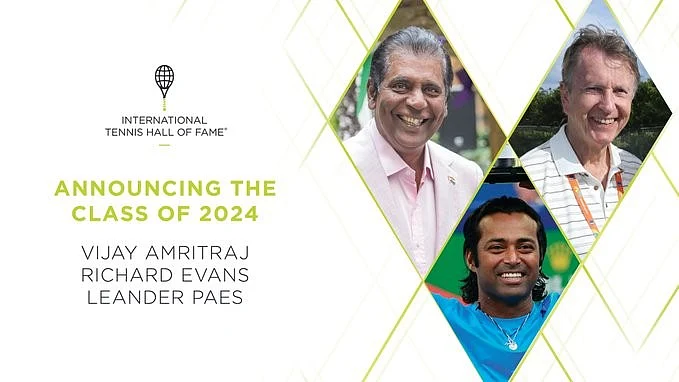 Leander Paes and Vijay Amritraj will be inducted into the International Tennis Hall of Fame on July 20, 2024, in Newport, Rhode Island. 
 (photo: IANS)