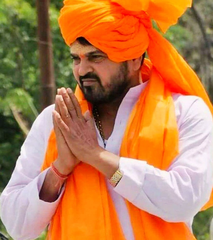 As a six-time MP from Uttar Pradesh, Brij Bhushan Sharan Singh is important to the BJP (photo: @b_bhushansharan/X)