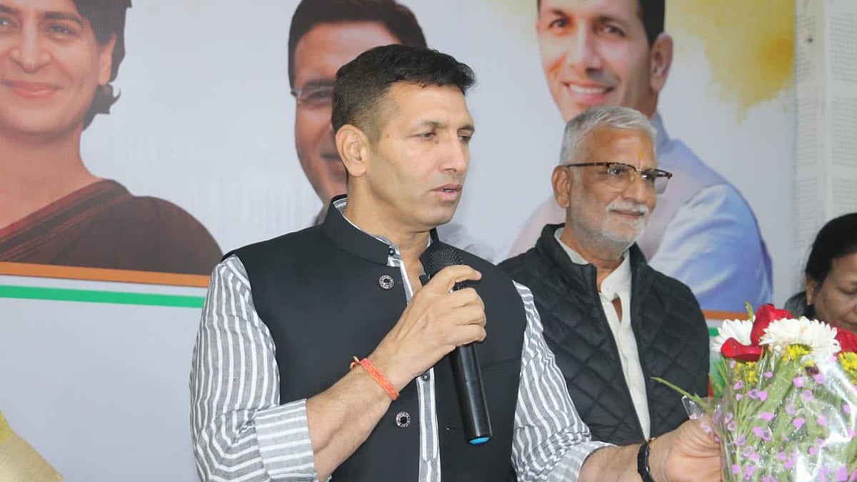 For the next three days, Patwari is to communicate with workers at party headquarters in Bhopal (photo: @jitupatwari/X)