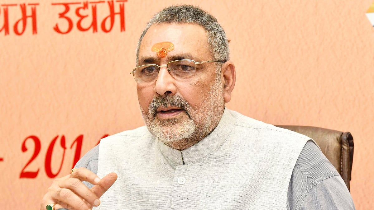 In Bihar, Giriraj Singh labels Muslims ‘namak haraam’
