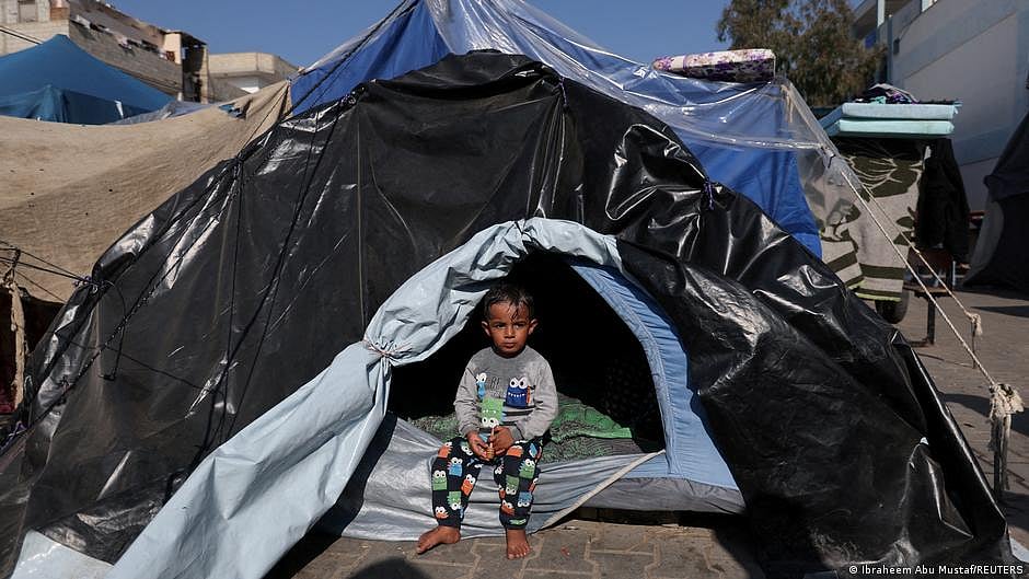 The UN has warned of a 'humanitarian catastrophe' in Gaza, with many of the victims being children. (photo: DW)