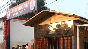 An outlet that sells "jail ka khana" in Kanpur