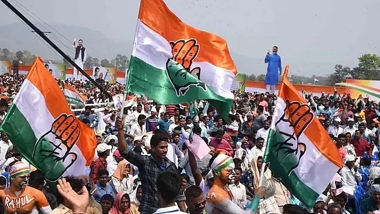 A Congress party election rally (photo: National Herald archives)