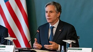 Blinken called the killing of two freelance journalists in a strike in Gaza an 'unimaginable tragedy' (photo: IANS)