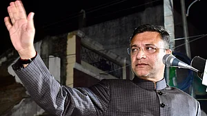 Akbaruddin Owaisi takes oath as pro tem speaker of Telangana Assembly