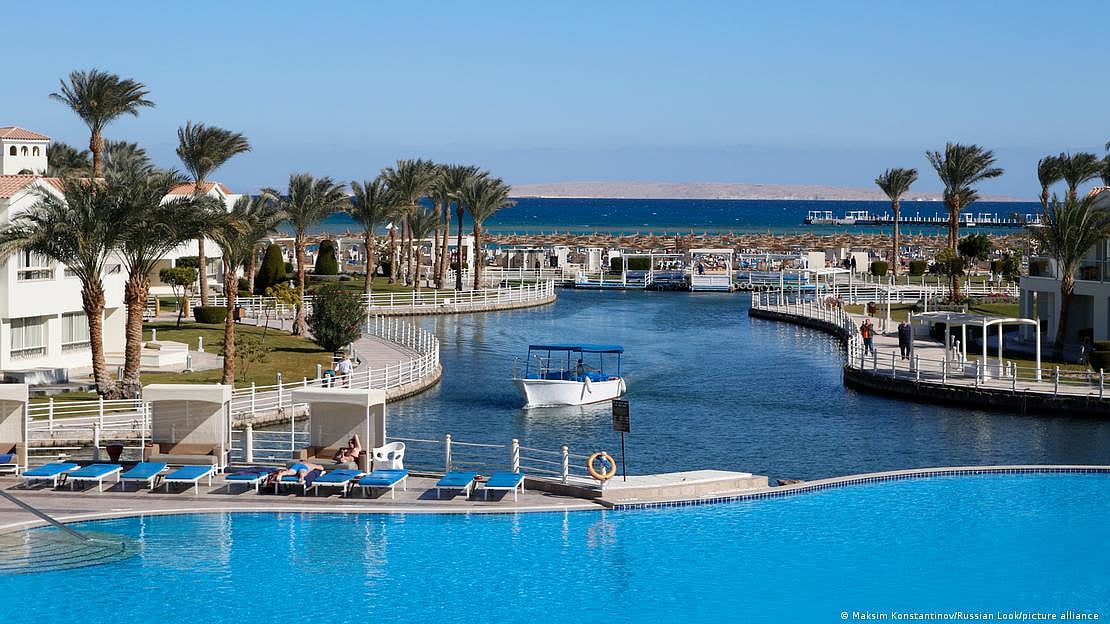 The Red Sea resort of Sharm el-Sheikh is about 360 km south of the Gaza Strip (photo: DW)