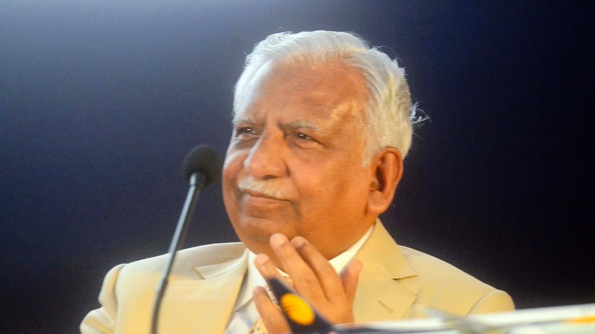 NRI businessperson Naresh Goyal was founder and chairman of Jet Airways (photo: IANS)