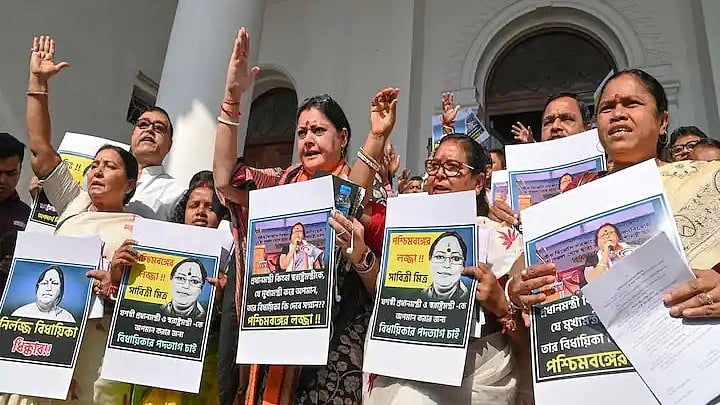 Kolkata Police summons 12 BJP MLAs to police HQ in national anthem disrespect case