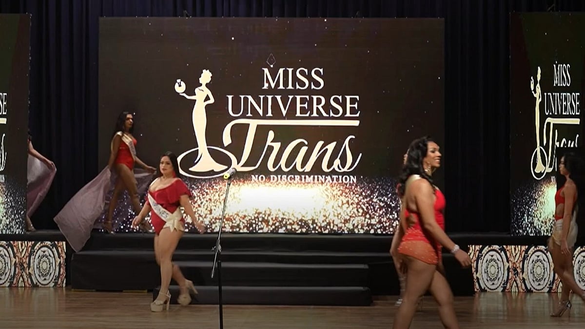Miss Universe Trans is the first international competition in India for transgender persons (screengrab from National Herald/YouTube)