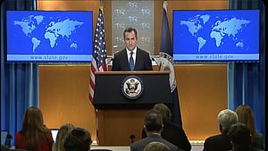 "They (India) have publicly announced an investigation. And now we’ll wait to see the results of the investigation" Matthew Miller, said in his news briefing on 5 December. (screengrab from @StateDeptSpox/X)