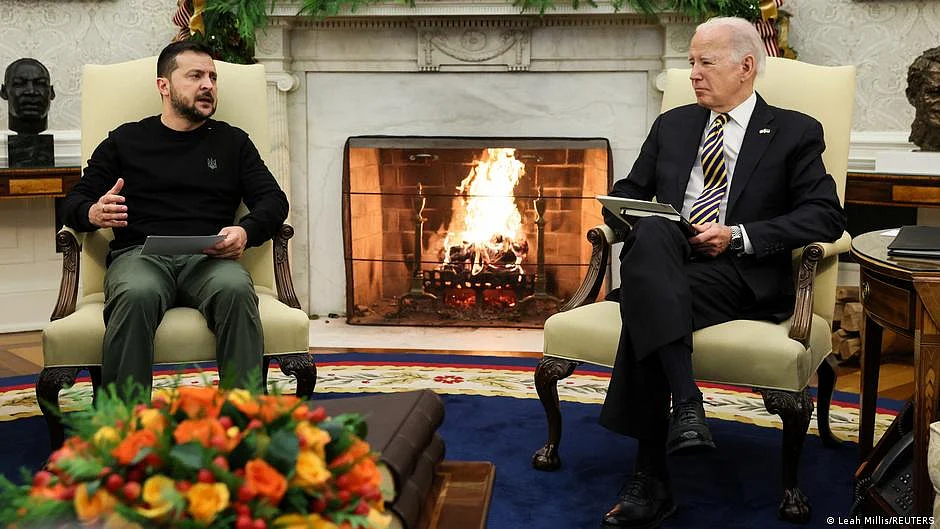 Zelenskyy and Biden at the White House