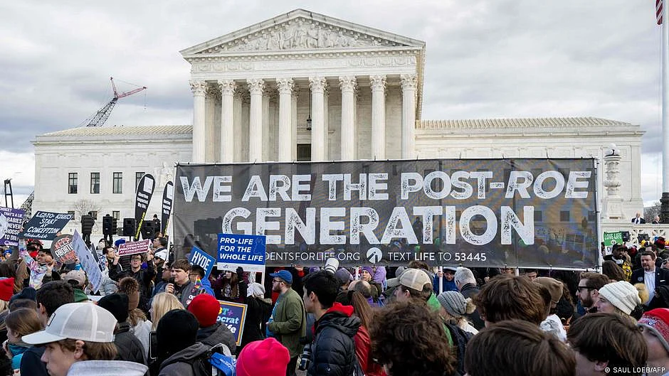 The court will rule on threats to US democracy and abortion access for millions of women in 2024 (photo: DW)