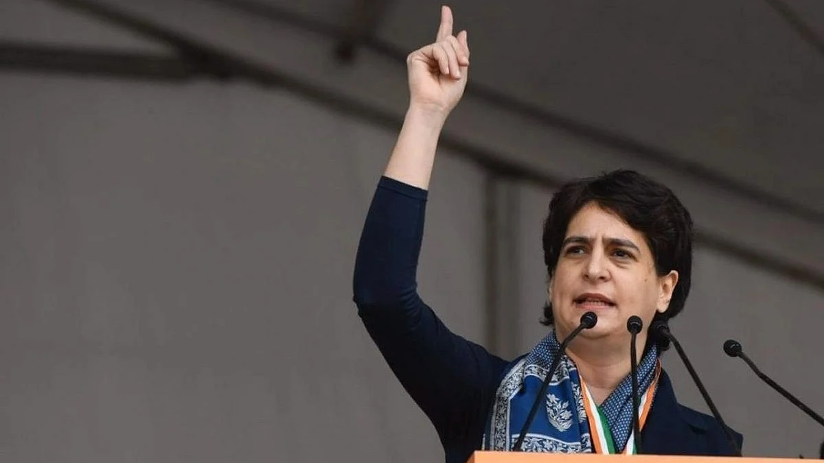 Congress leader Priyanka Gandhi Vadra