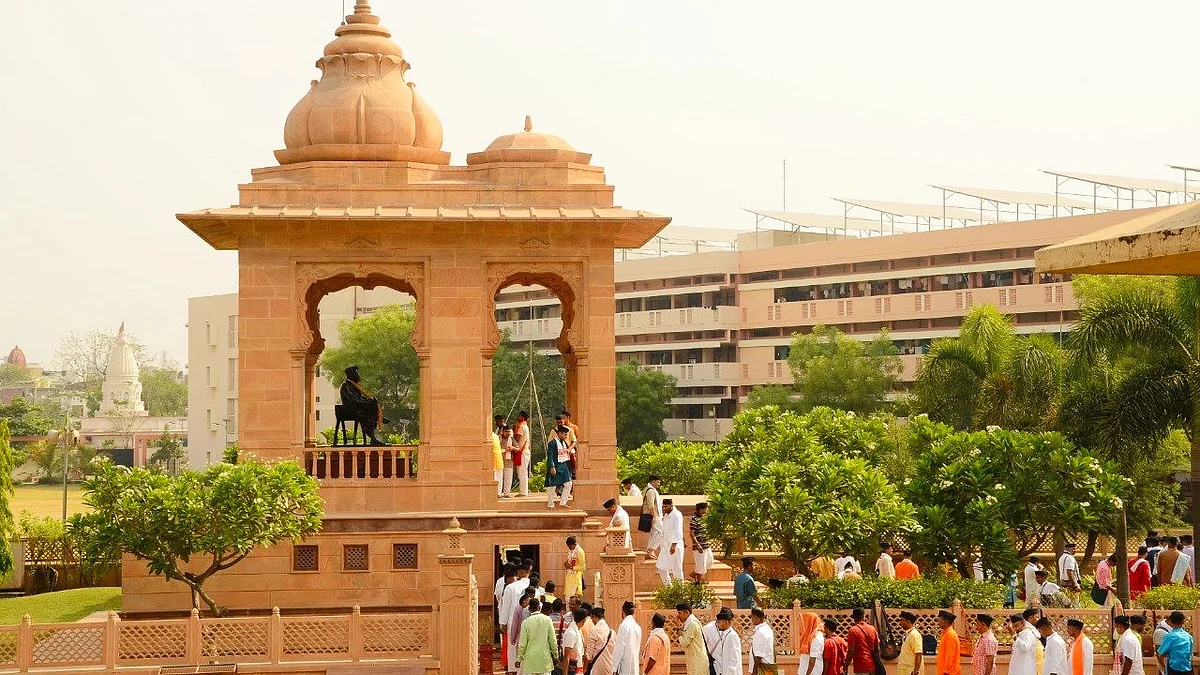 A view of the RSS Nagpur HQ (photo: RSS/Facebook)