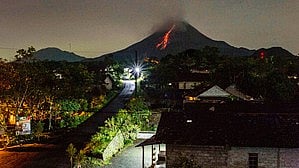 Indonesia's Minangkabau airport closes as Marapi volcano erupts again