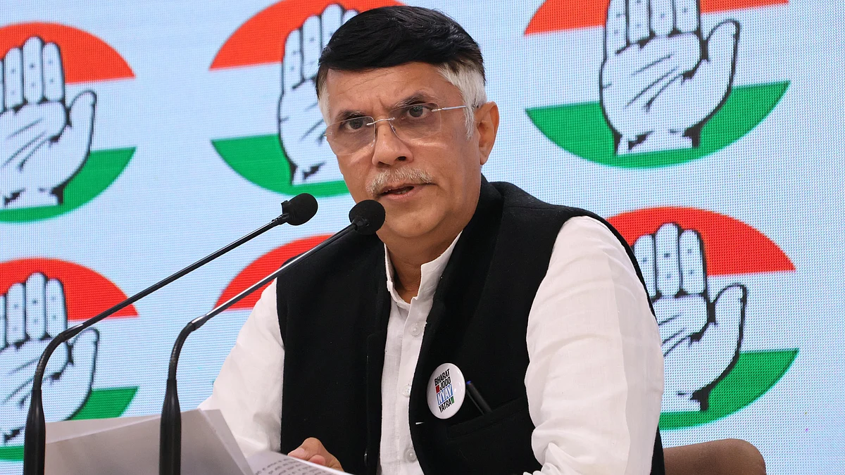 Pawan Khera (pictured) called the BJP "tukde tukde gang". (Photo: AICC)