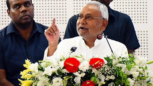 Bihar chief minister Nitish Kumar