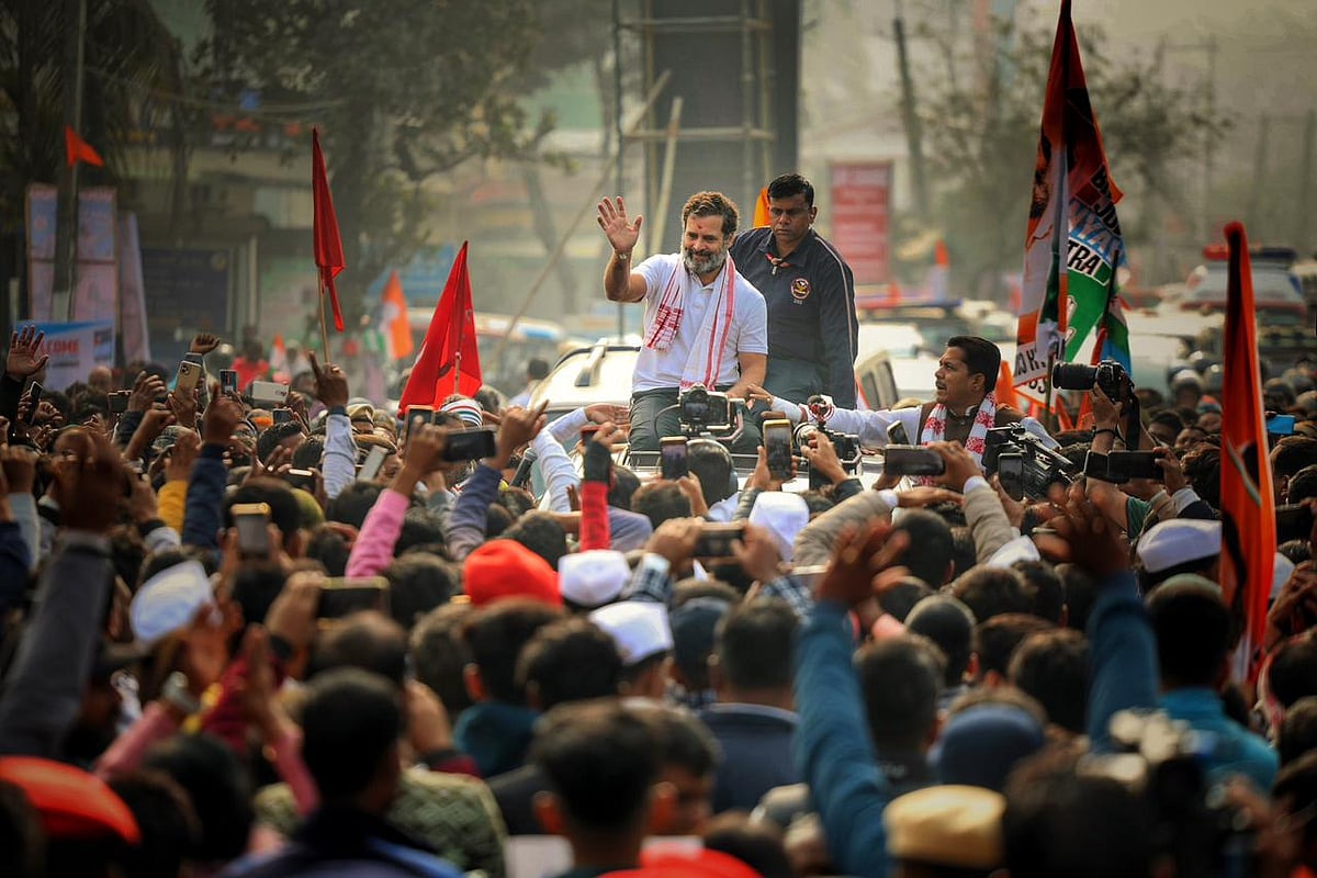 Assam CM Himanta Biswa Sarma has mocked the 'small' crowds that Rahul Gandhi has been drawing