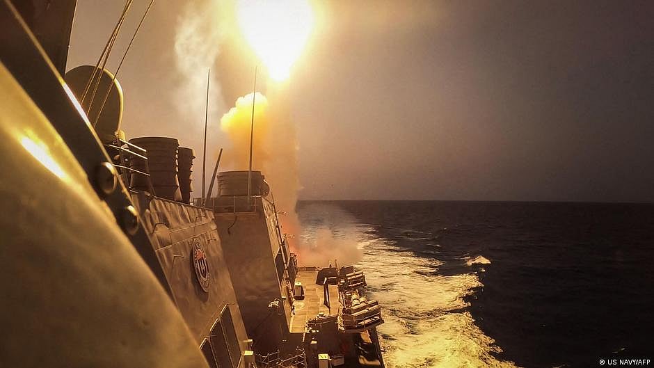 The US has responded to Houthi attacks on cargo ships affiliated with Israel in the Red Sea over the past few weeks (photo: DW)