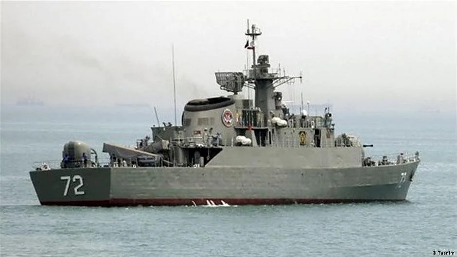 Iran's Alborz warship has entered the Red Sea amid soaring tensions. The move comes just hours after the US said it had sunk three ships, killing 10 Houthi militants. (photo: DW)