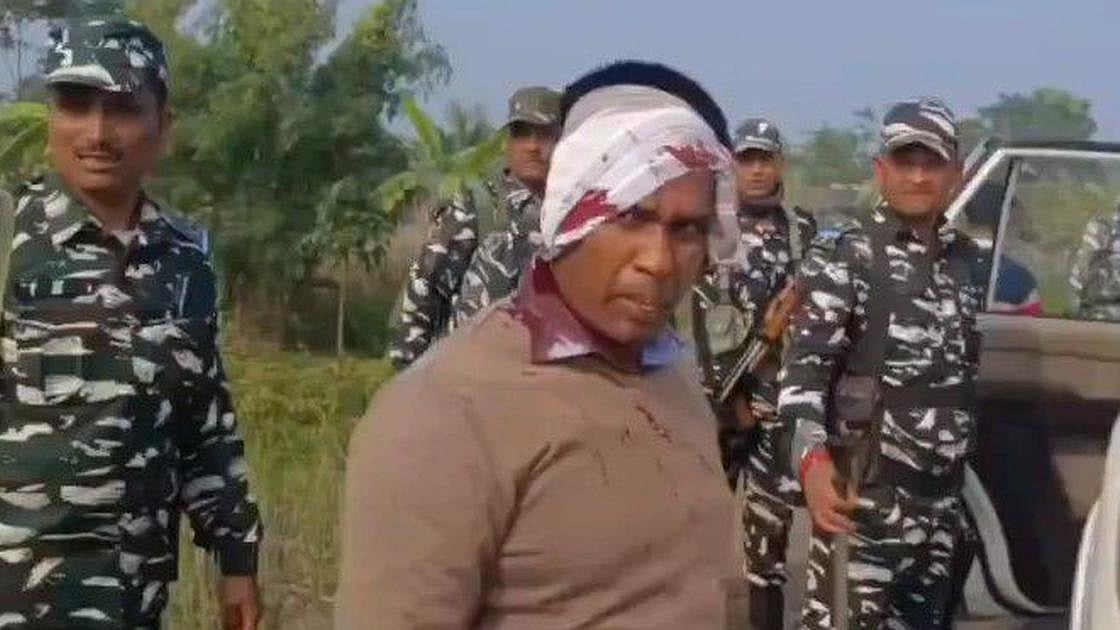 An ED officer injured in the mob attack in
