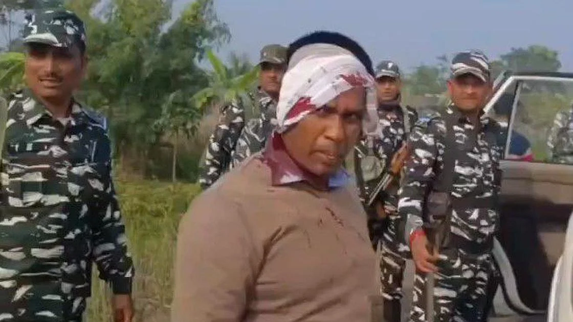 An ED officer injured in the mob attack in
