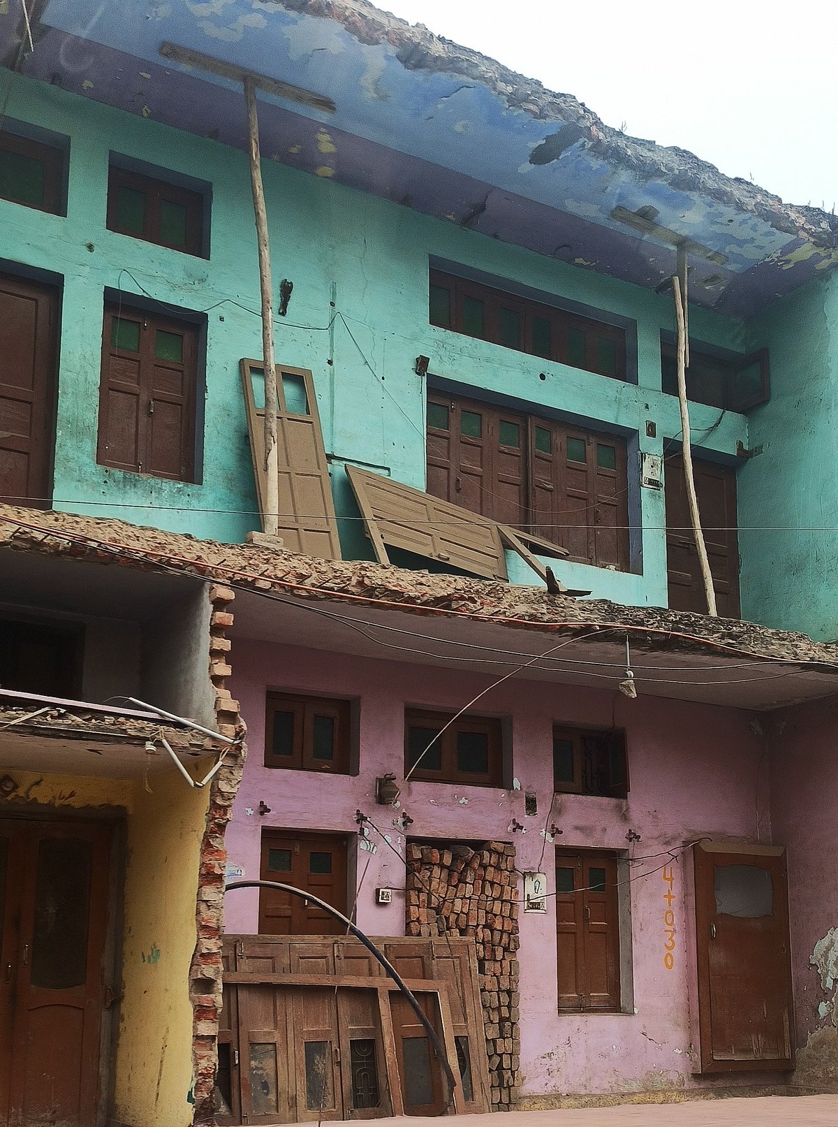 "Our house is broken, it doesn't matter... Ram Lalla's has been repaired."