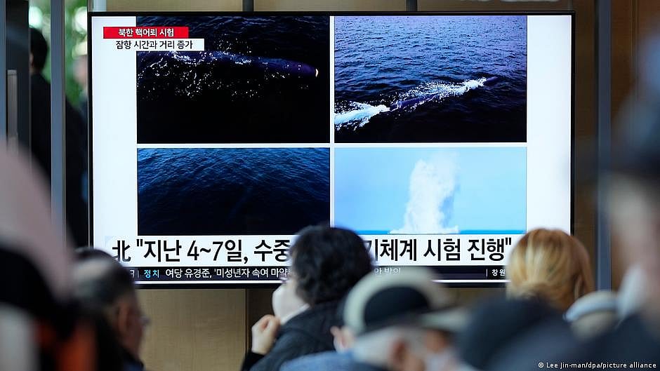 North Korea says it conducted underwater nuclear drone test