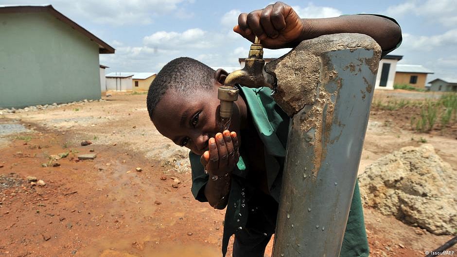 Poorer countries often cannot afford desalination technologies (photo: DW)