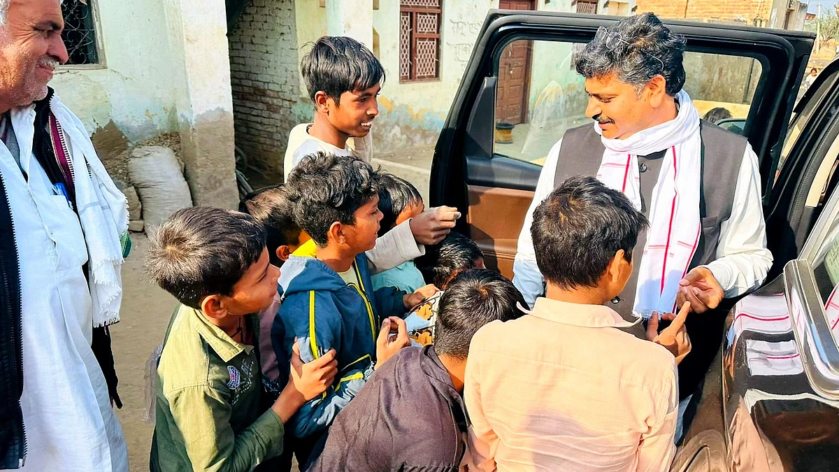 Tika Ram Jully is the first Dalit leader of the Opposition in Rajasthan since 1952 (photo: @TikaRamJullyINC/X)