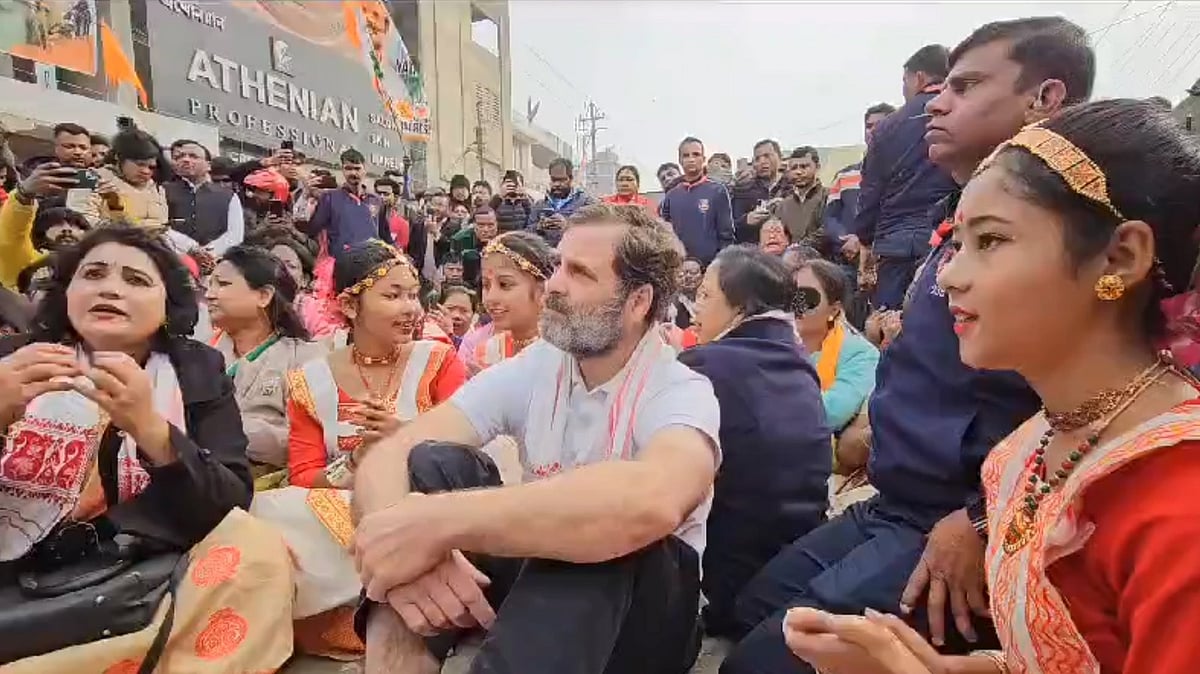 Bharat Jodo Nyay Yatra: Rahul Gandhi stopped from visiting Assam temple