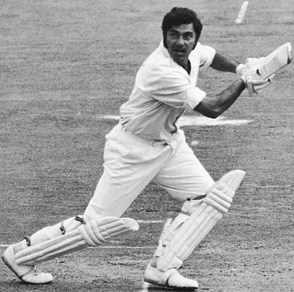 A legend with the bat as well as the gloves, was Farokh Engineer (photo: National Herald archives)