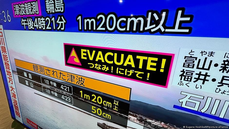 Japan: Rescue operations underway after earthquake