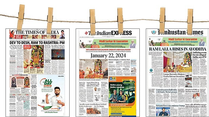 Their master's voice: The media circus around Ayodhya  