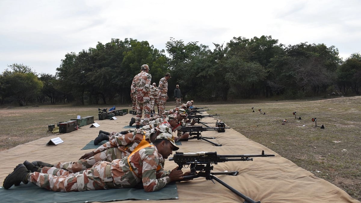 ITBP personnel during a training session 9photo: @ITBP_official/X)