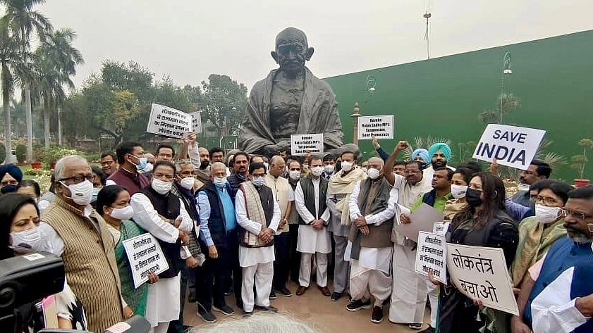Suspension of 11 Rajya Sabha MPs revoked ahead of interim Budget Session