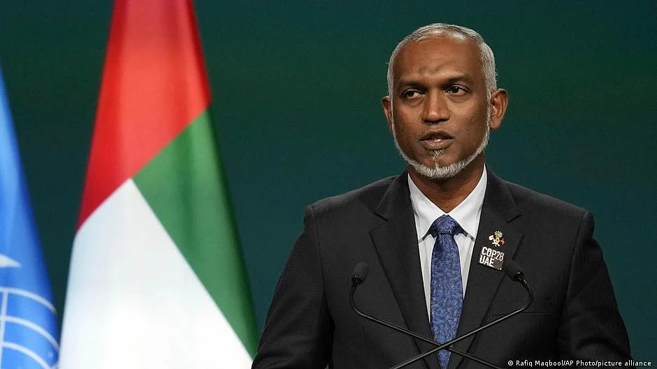 Maldives president Mohamed Muizzu  (photo: DW)