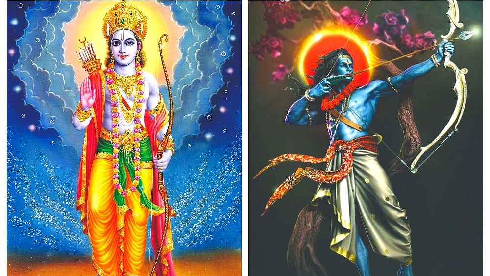 The two views of Lord Ram