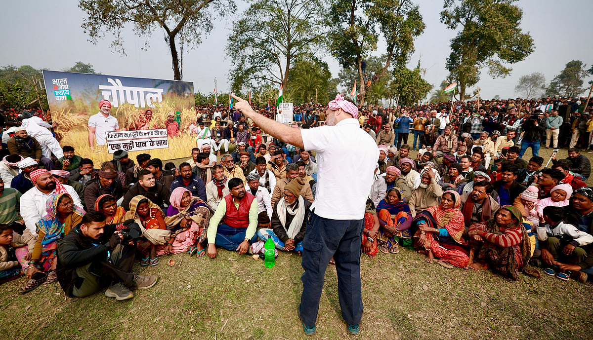 BJNY: Rahul Gandhi bats for caste census & representation