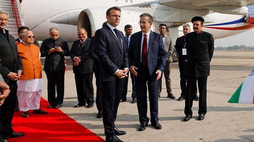 France's Macron visits India (photo: DW)