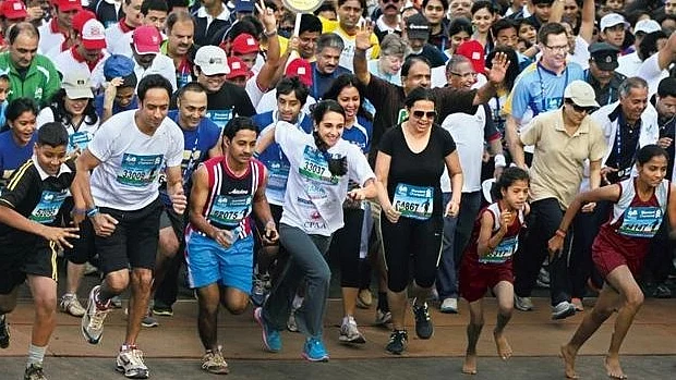 According to the police, 22 persons who took part in the running event held on 21 January were hospitalised for dehydration and other reasons. (representative image) (photo: National Herald archives)