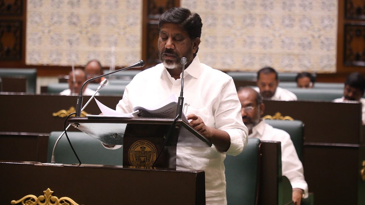 Telangana's deputy CM Mallu Bhatti Vikramarka (photo: @Bhatti_Mallu/X)