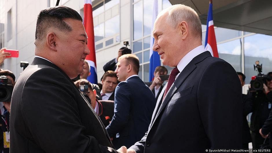 Russia's Vladimir Putin gifts Kim Jong Un luxury car