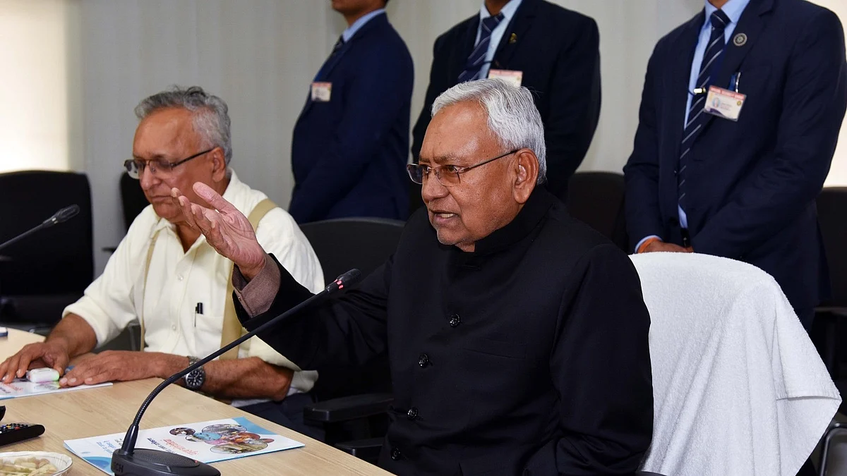 Bihar chief minister Nitish Kumar (photo: @NitishKumar/X)
