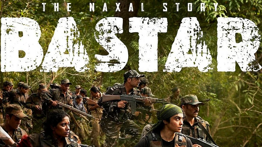 The teaser of ‘Bastar, The Naxal Story’ shows an IPS officer calling for the public execution of those who side with Naxals (photo: @MovieTalkies/X)