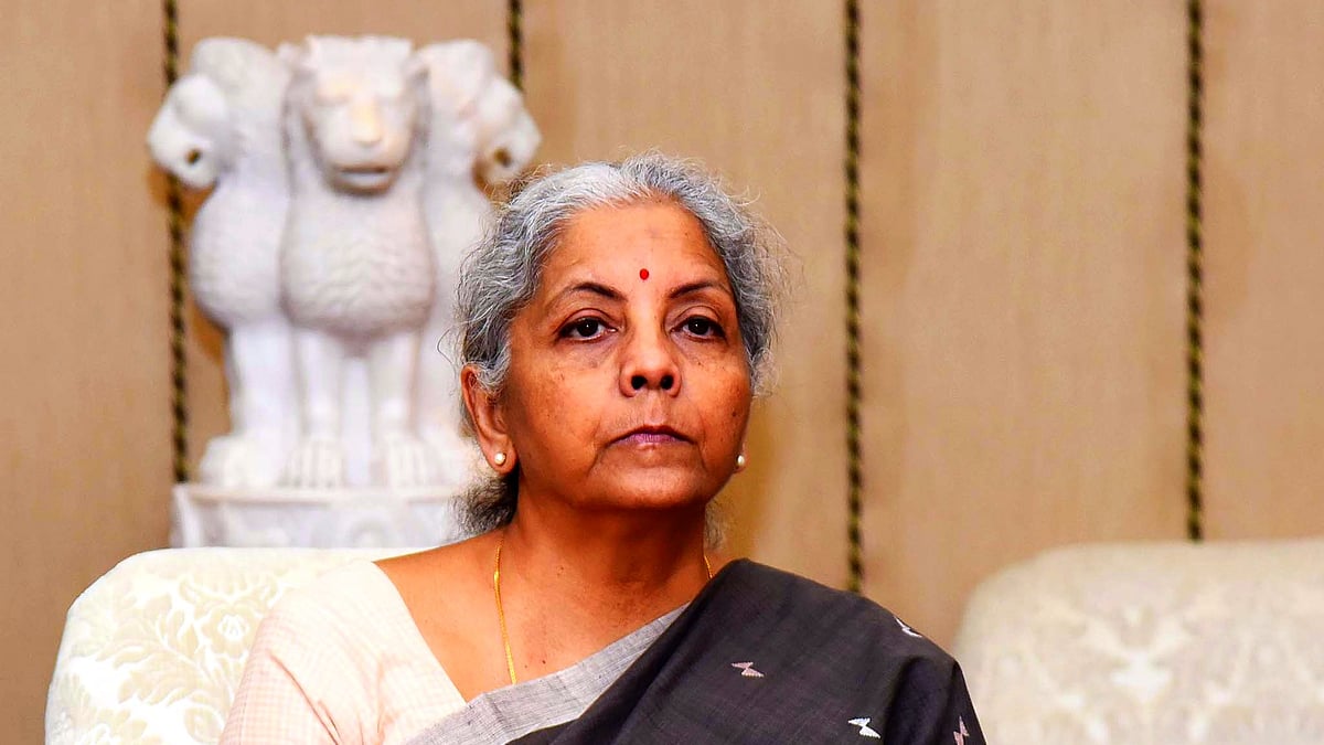 Finance minister Nirmala Sitharaman has a tough task ahead (photo: @FinMinIndia/X)
